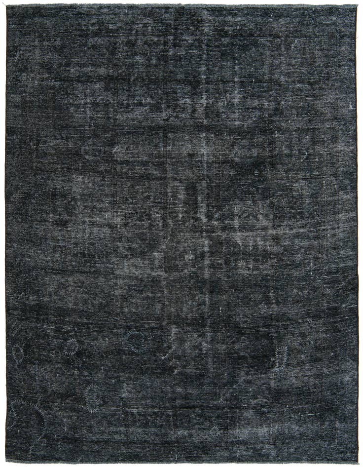 Detail image of 6' 10 x 9' 7 Hand Knotted Ultra Vintage Persian Wool Rug
