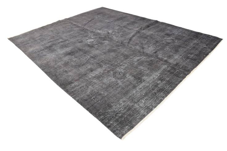 Detail image of 9' 8 x 12' 2 Hand Knotted Ultra Vintage Persian Wool Rug