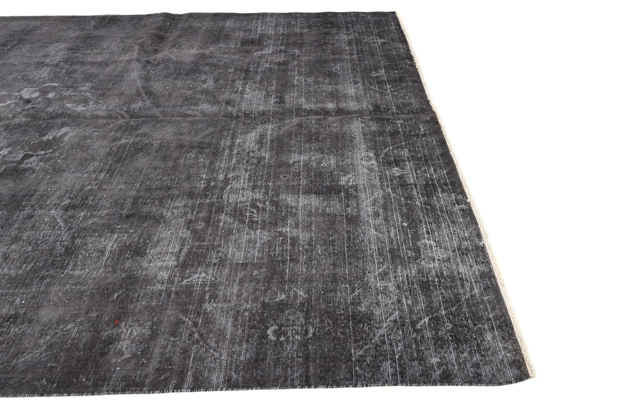 9' 8 x 12' 2 Hand Knotted Ultra Vintage Persian Wool Rug