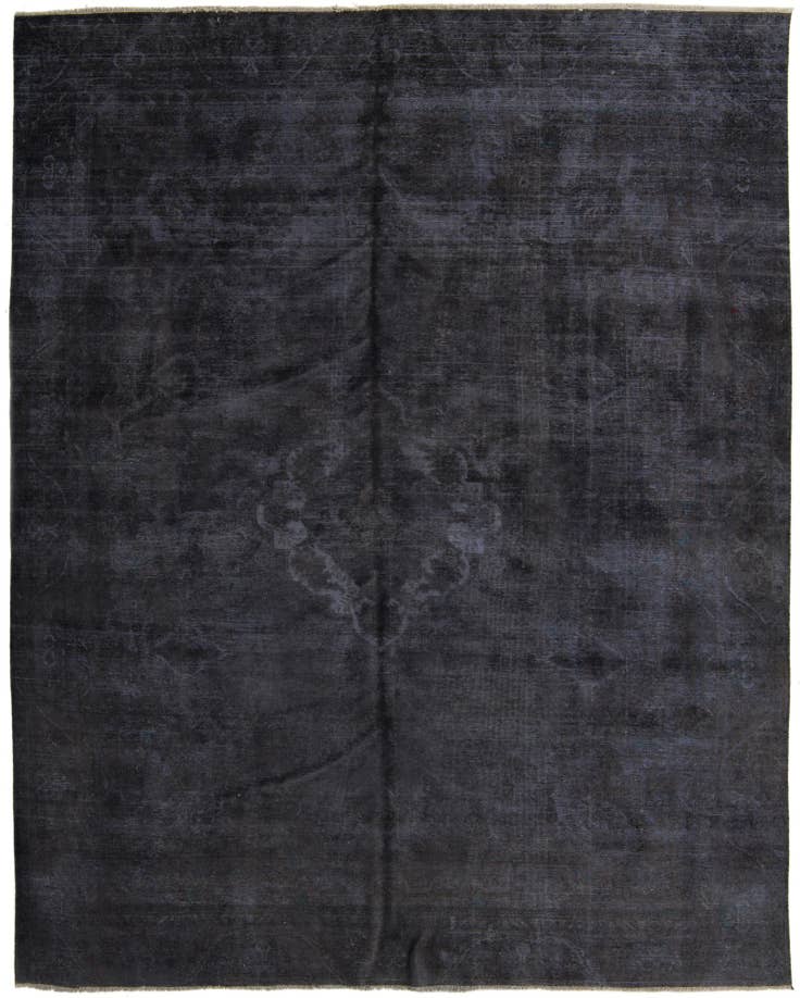 Detail image of 9' 8 x 12' 2 Hand Knotted Ultra Vintage Persian Wool Rug
