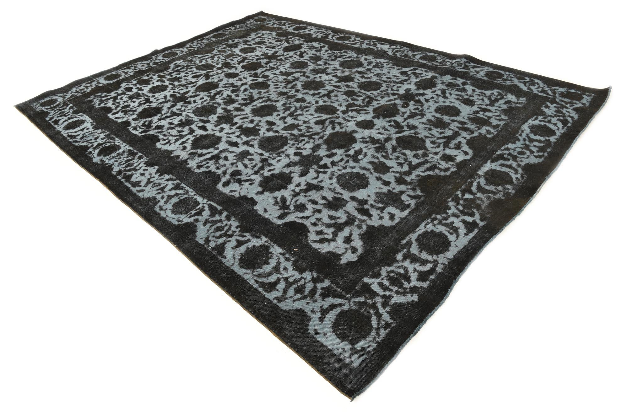 9' 6 x 12' 3 Hand Knotted Ultra Vintage Persian Wool Rug