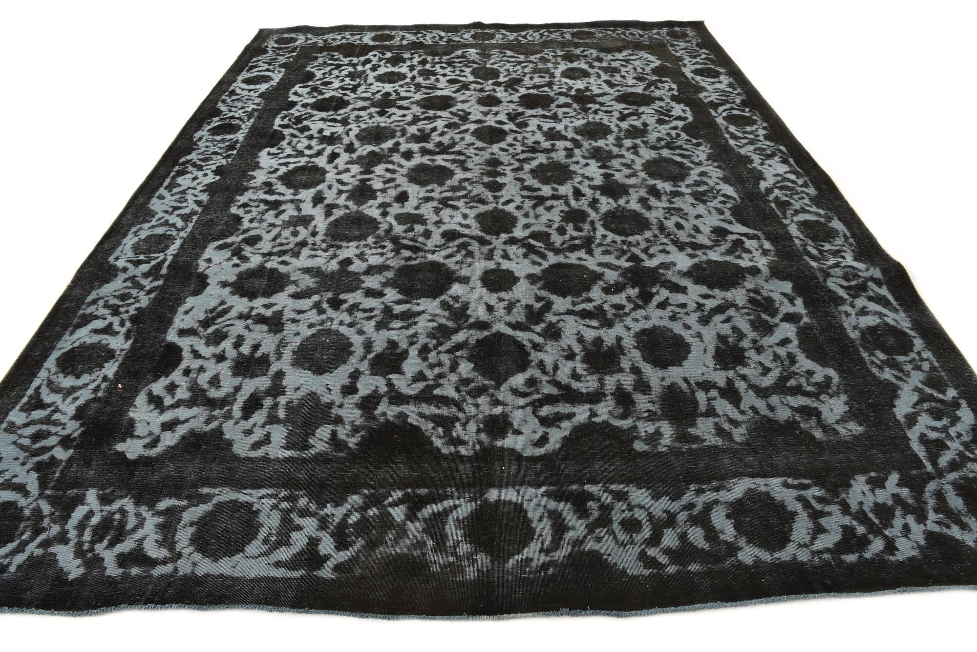 9' 6 x 12' 3 Hand Knotted Ultra Vintage Persian Wool Rug