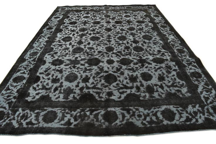 Detail image of 9' 6 x 12' 3 Hand Knotted Ultra Vintage Persian Wool Rug