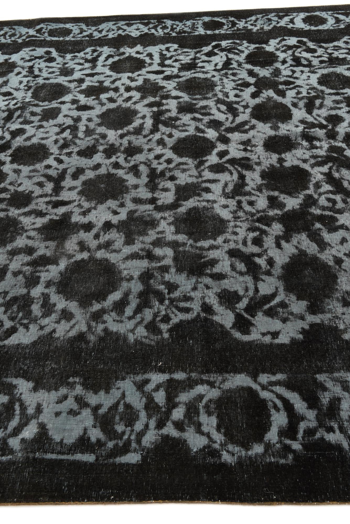9' 6 x 12' 3 Hand Knotted Ultra Vintage Persian Wool Rug