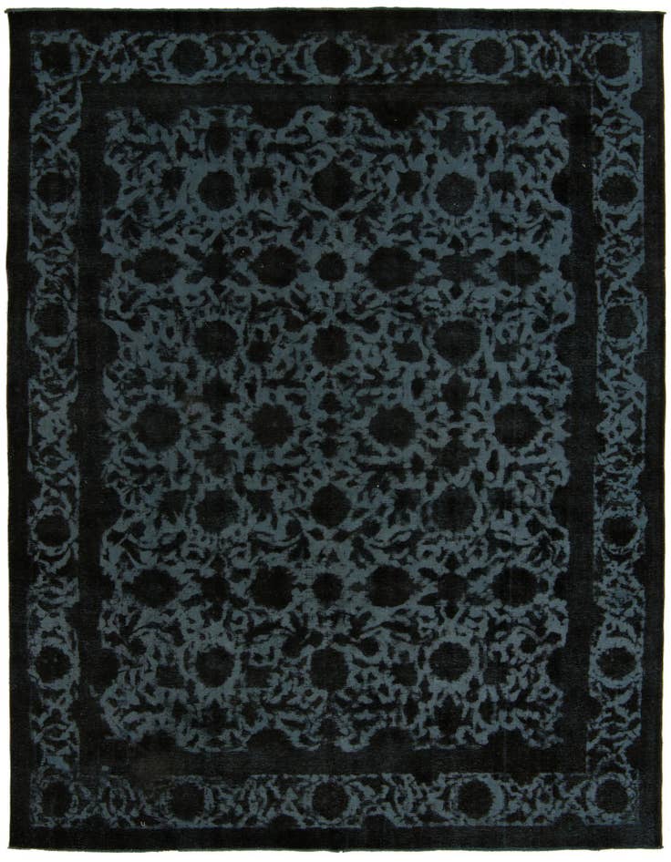 Detail image of 9' 6 x 12' 3 Hand Knotted Ultra Vintage Persian Wool Rug