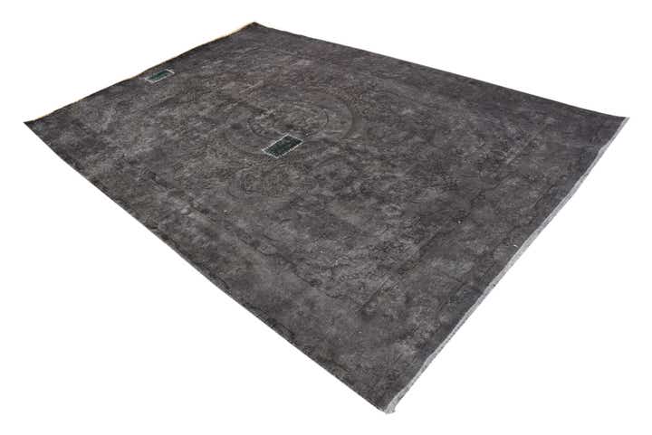 6' 7 x 9' 8 Hand Knotted Ultra Vintage Persian Wool Rug
