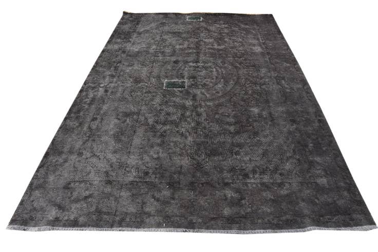 Detail image of 6' 7 x 9' 8 Hand Knotted Ultra Vintage Persian Wool Rug