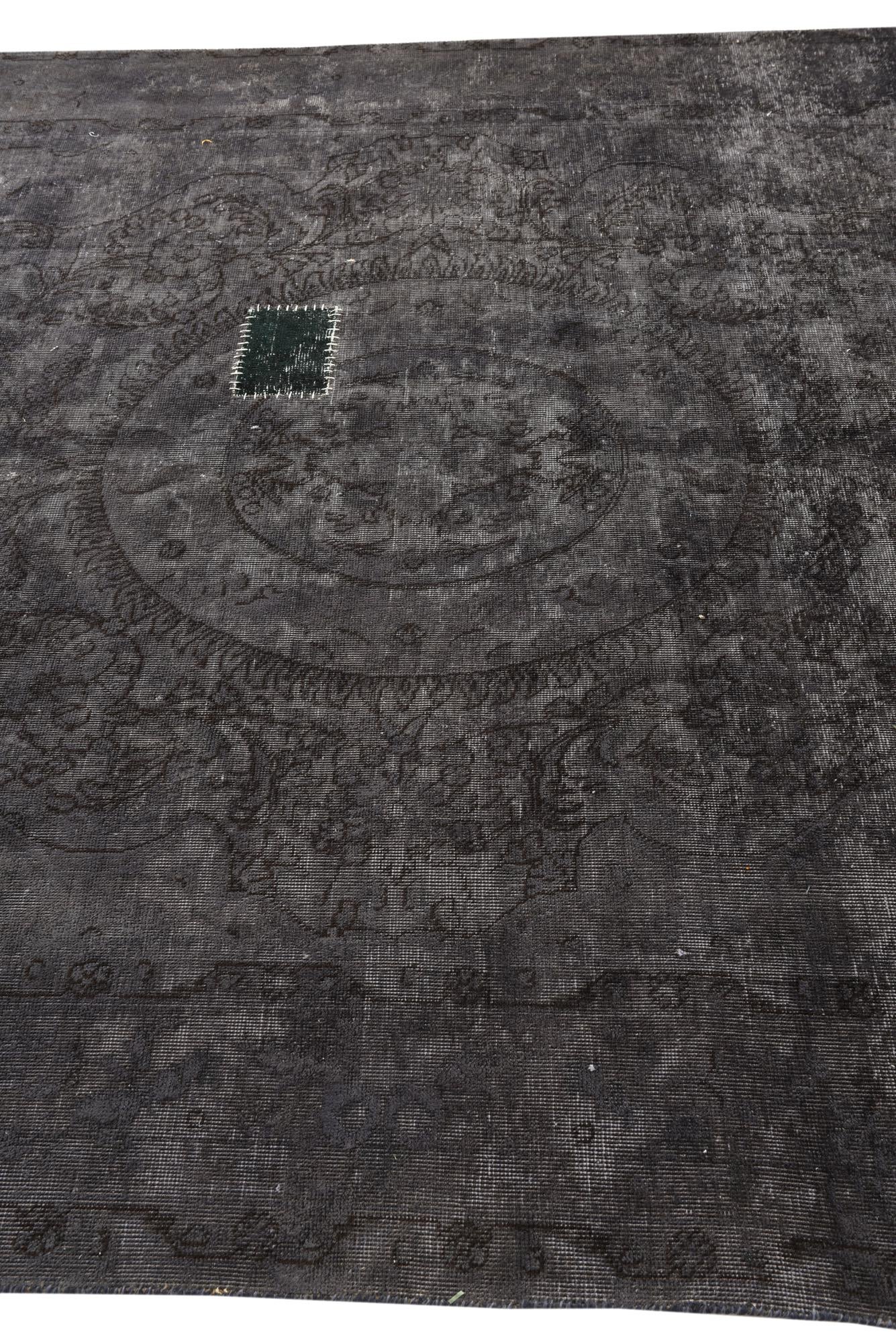 6' 7 x 9' 8 Hand Knotted Ultra Vintage Persian Wool Rug