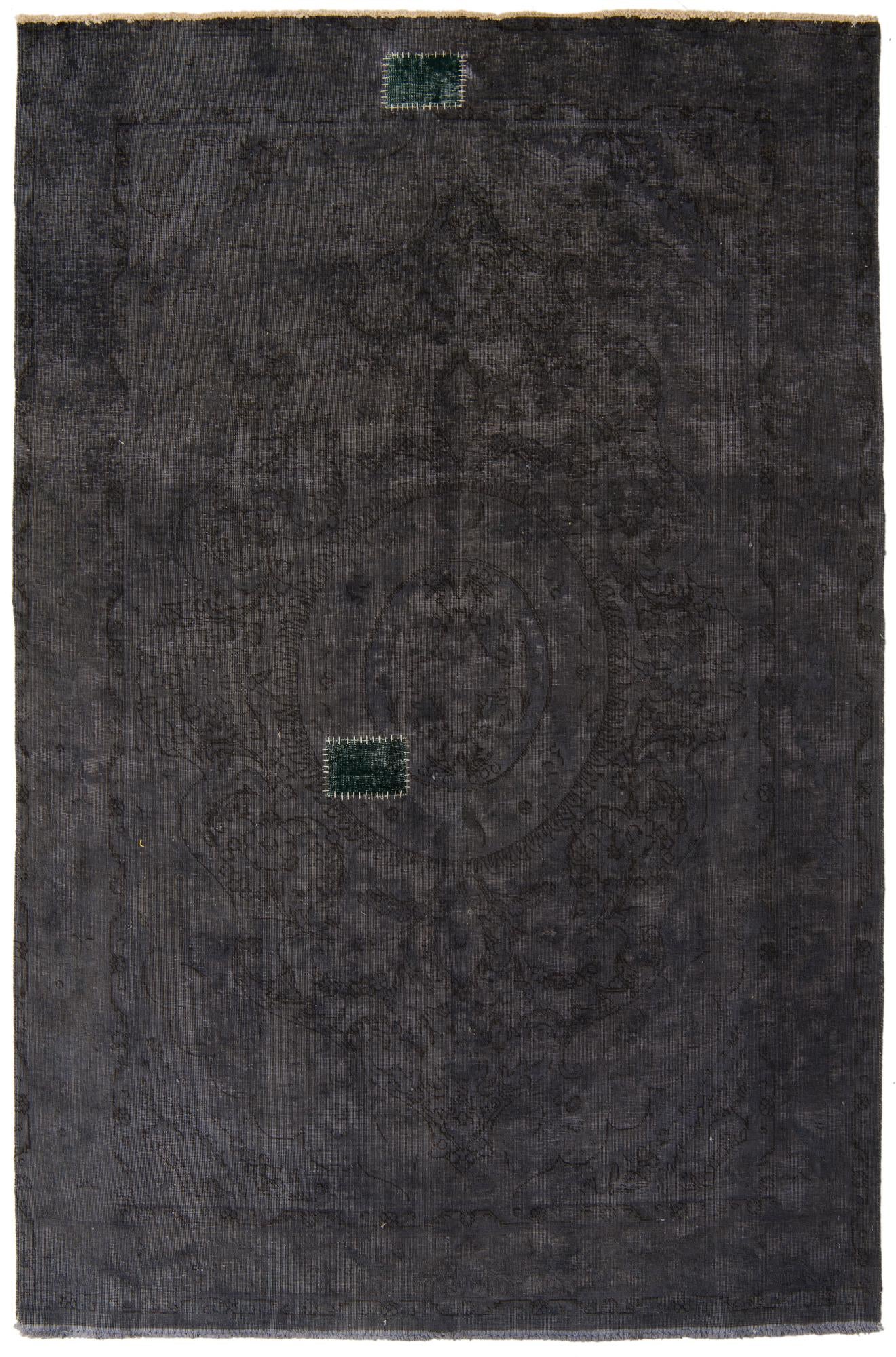 6' 7 x 9' 8 Hand Knotted Ultra Vintage Persian Wool Rug