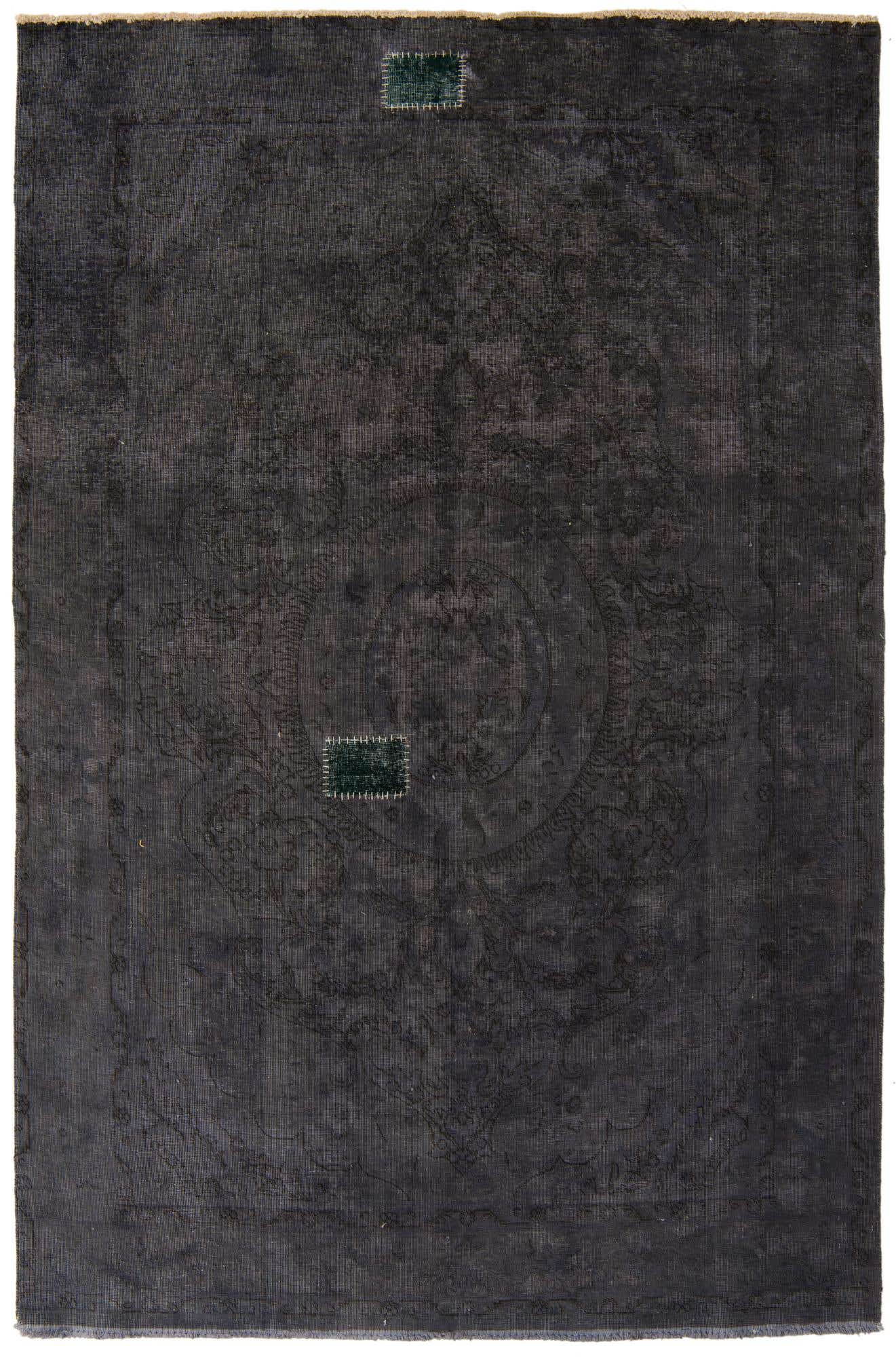 6' 7 x 9' 8 Hand Knotted Ultra Vintage Persian Wool Rug
