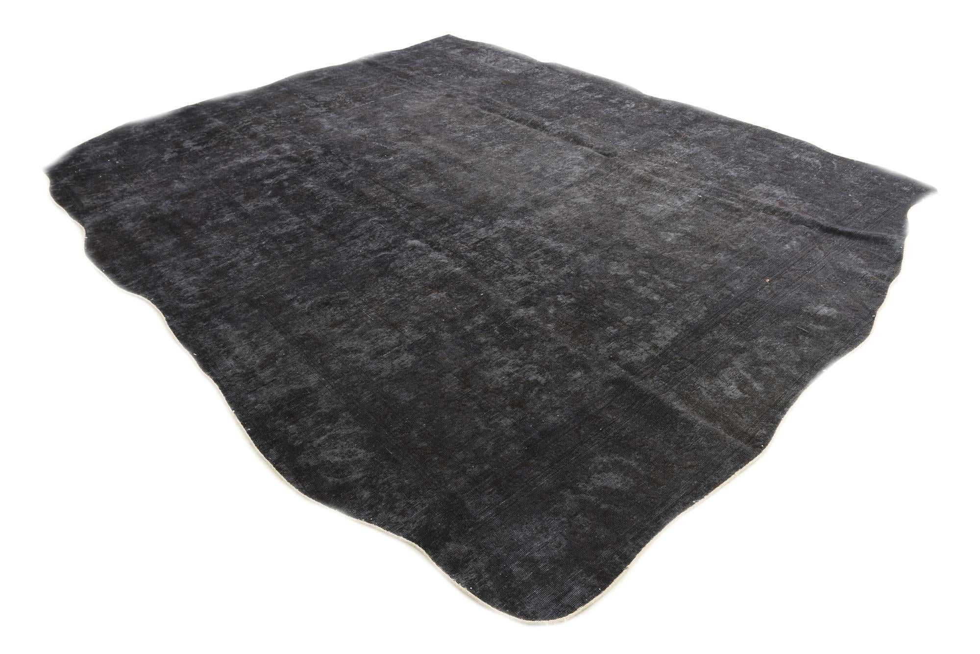 9' 9 x 12' 6 Hand Knotted Ultra Vintage Persian Wool Rug