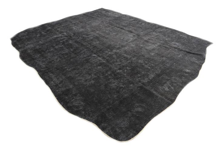 Detail image of 9' 9 x 12' 6 Hand Knotted Ultra Vintage Persian Wool Rug