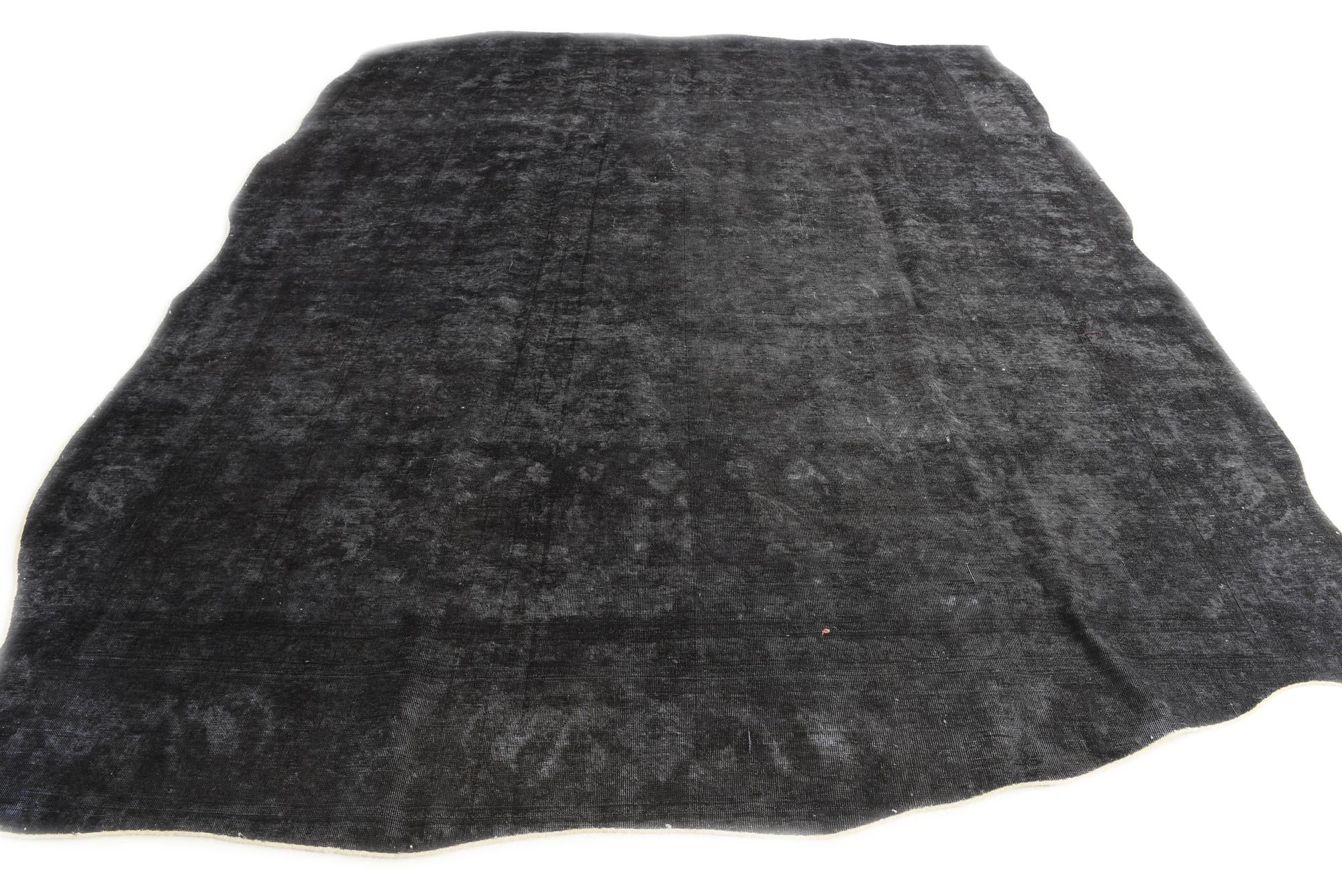 9' 9 x 12' 6 Hand Knotted Ultra Vintage Persian Wool Rug