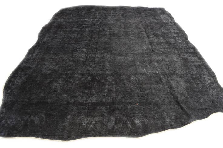 Detail image of 9' 9 x 12' 6 Hand Knotted Ultra Vintage Persian Wool Rug