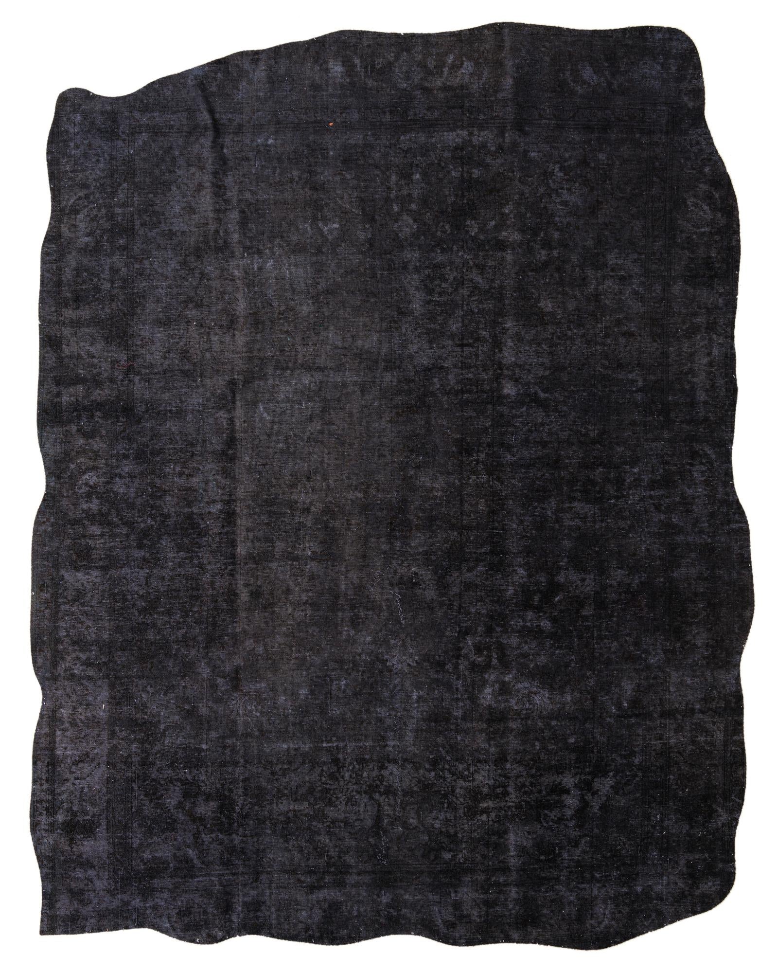 9' 9 x 12' 6 Hand Knotted Ultra Vintage Persian Wool Rug