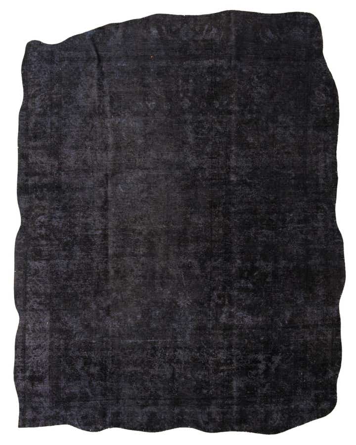 9' 9 x 12' 6 Hand Knotted Ultra Vintage Persian Wool Rug