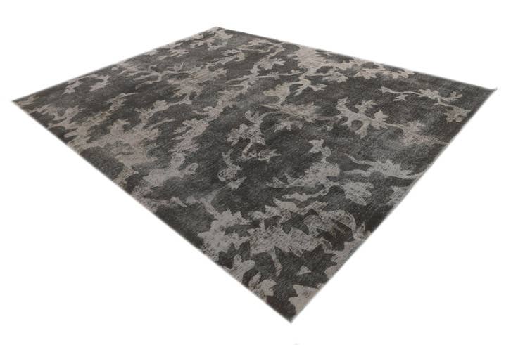 Detail image of 9' 10 x 12' 10 Hand Knotted Ultra Vintage Persian Wool Rug