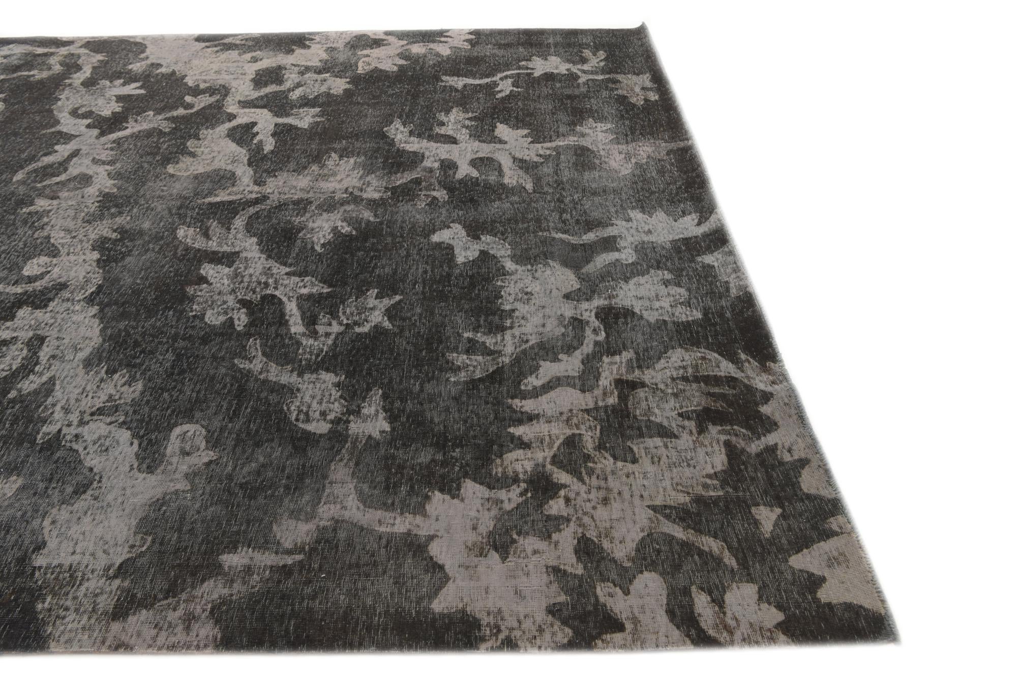 9' 10 x 12' 10 Hand Knotted Ultra Vintage Persian Wool Rug