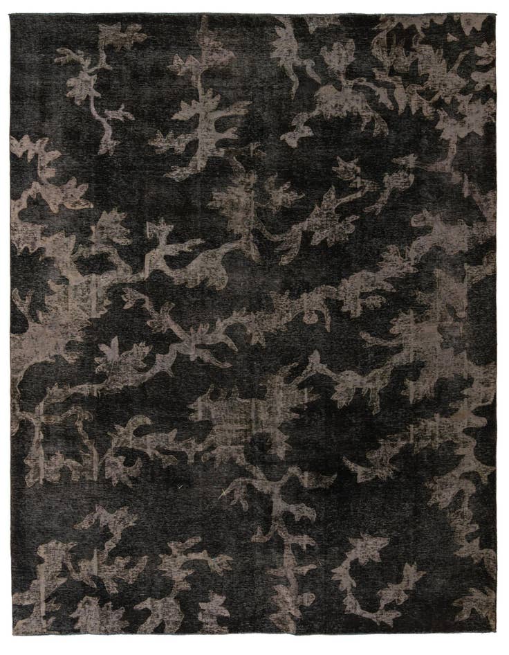 Detail image of 9' 10 x 12' 10 Hand Knotted Ultra Vintage Persian Wool Rug