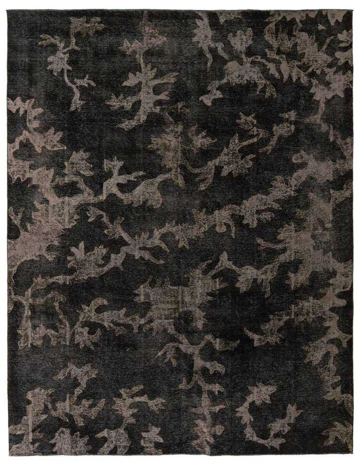 Detail image of 9' 10 x 12' 10 Hand Knotted Ultra Vintage Persian Wool Rug