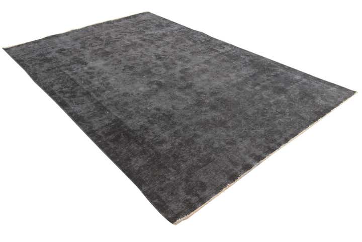 6' 5 x 9' 6 Hand Knotted Ultra Vintage Persian Wool Rug