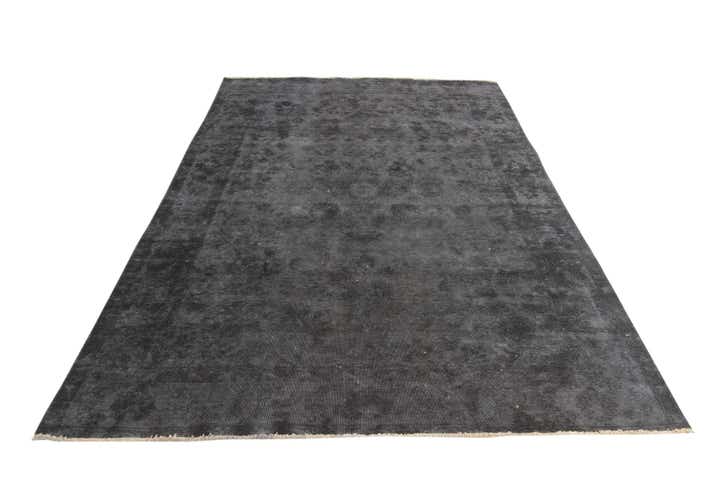 6' 5 x 9' 6 Hand Knotted Ultra Vintage Persian Wool Rug