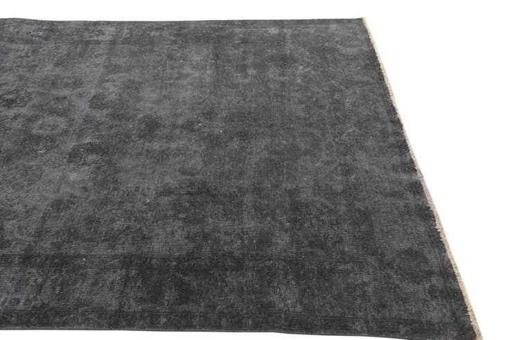 Detail image of 6' 5 x 9' 6 Hand Knotted Ultra Vintage Persian Wool Rug
