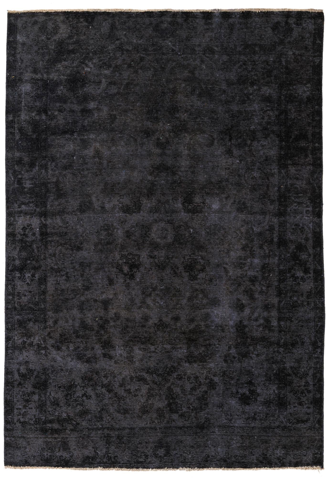 6' 5 x 9' 6 Hand Knotted Ultra Vintage Persian Wool Rug