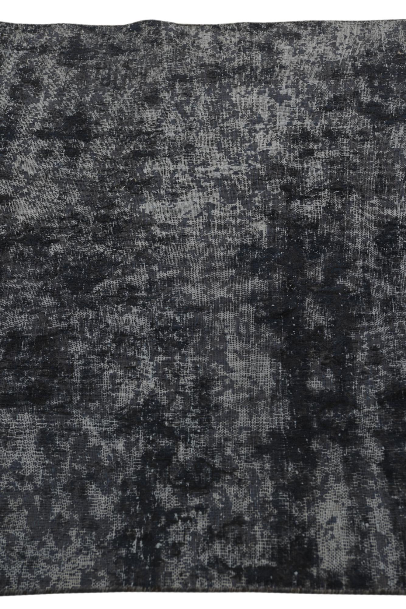 4' 2 x 6' 1 Hand Knotted Ultra Vintage Persian Wool Rug