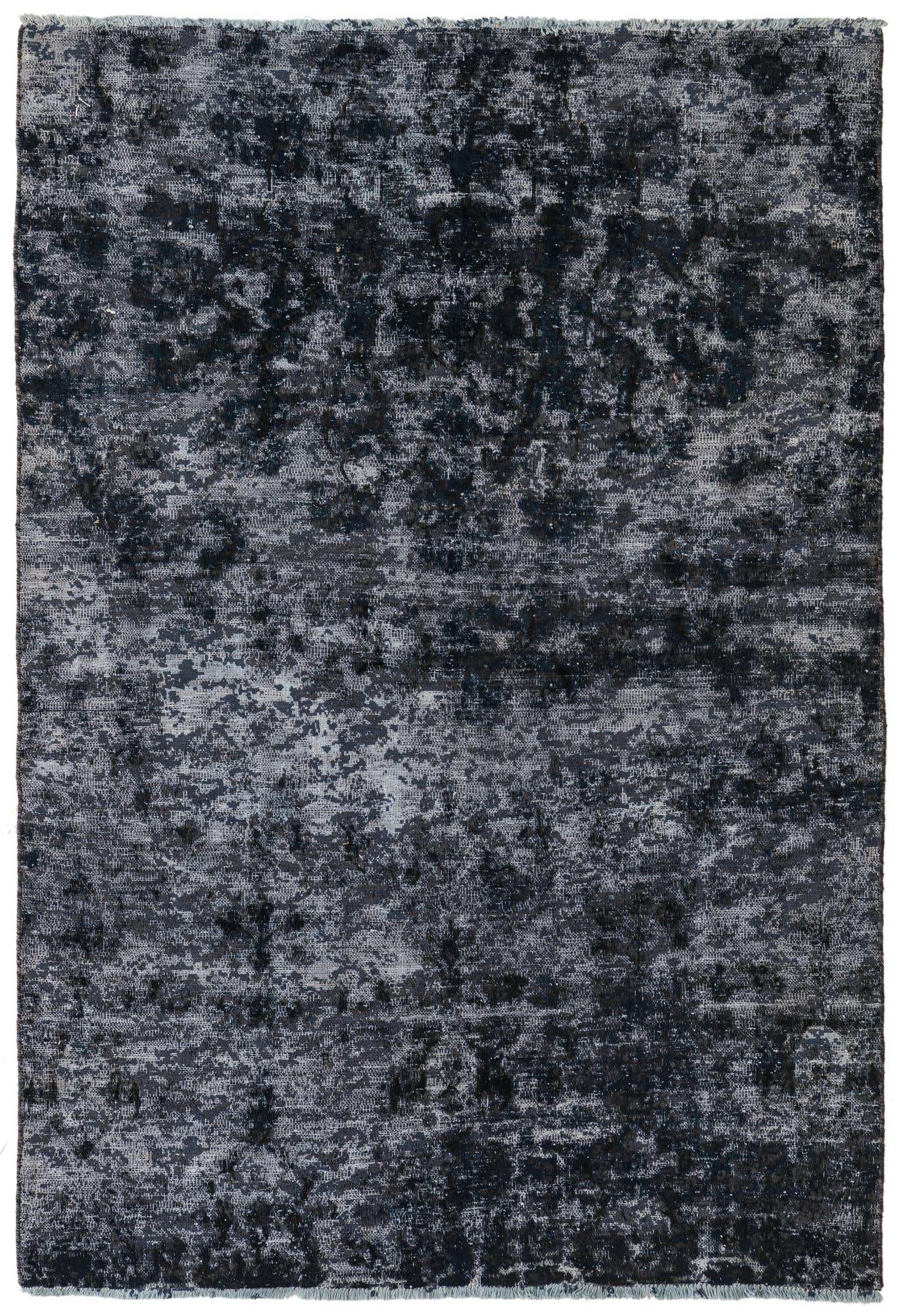 4' 2 x 6' 1 Hand Knotted Ultra Vintage Persian Wool Rug