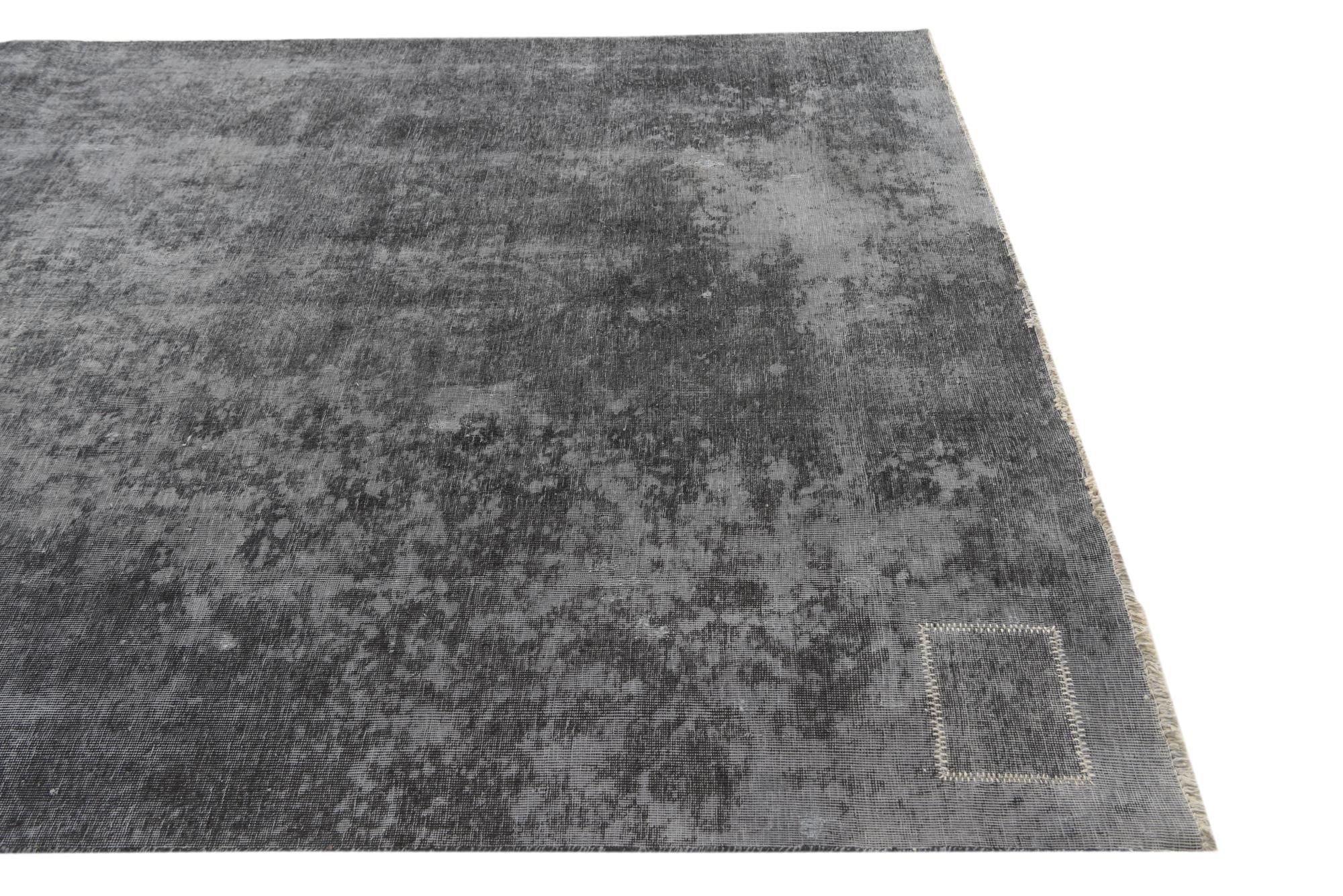 185cm x 275cm anudado a mano Ultra Vintage Alfombra Persa Lana