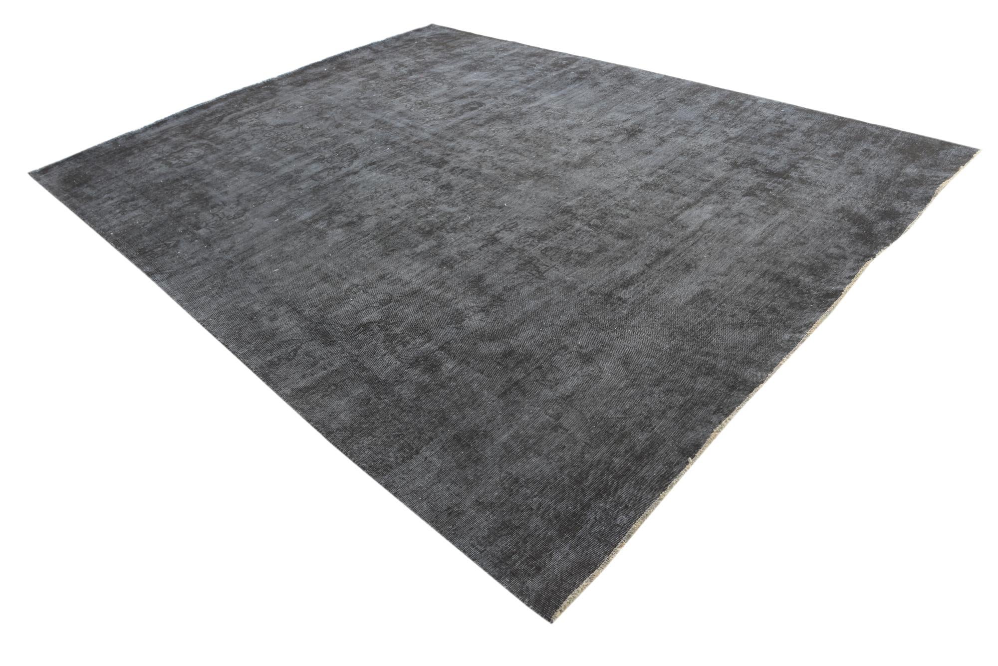 9' 5 x 12' 2 Hand Knotted Ultra Vintage Persian Wool Rug