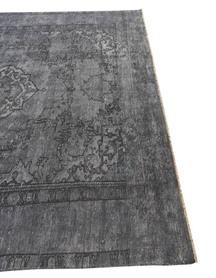 Detail image of 7' 5 x 11' 5 Hand Knotted Ultra Vintage Persian Wool Rug