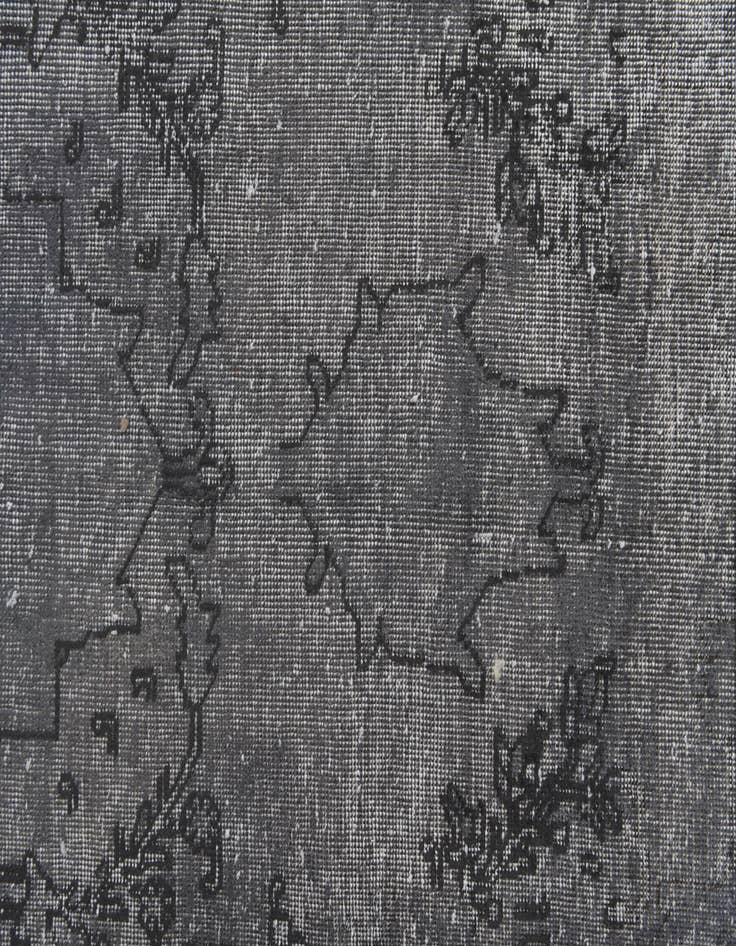 Detail image of 7' 5 x 11' 5 Hand Knotted Ultra Vintage Persian Wool Rug