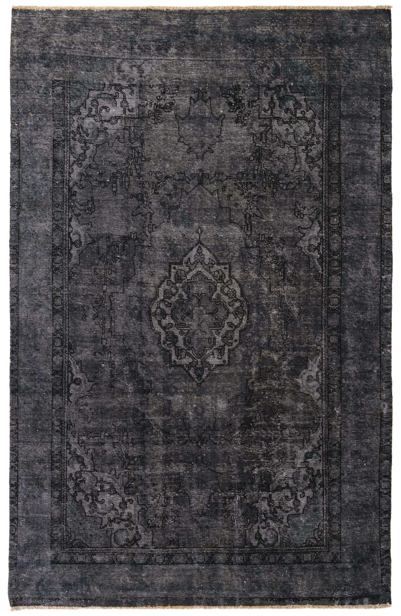 7' 5 x 11' 5 Hand Knotted Ultra Vintage Persian Wool Rug