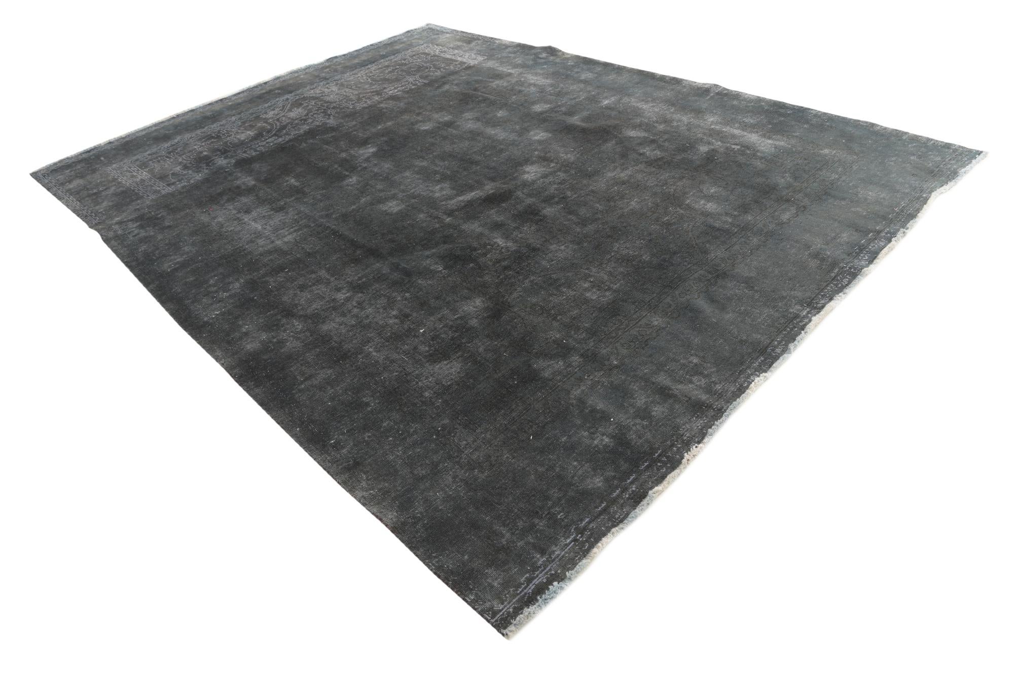 9' 6 x 12' 4 Hand Knotted Ultra Vintage Persian Wool Rug