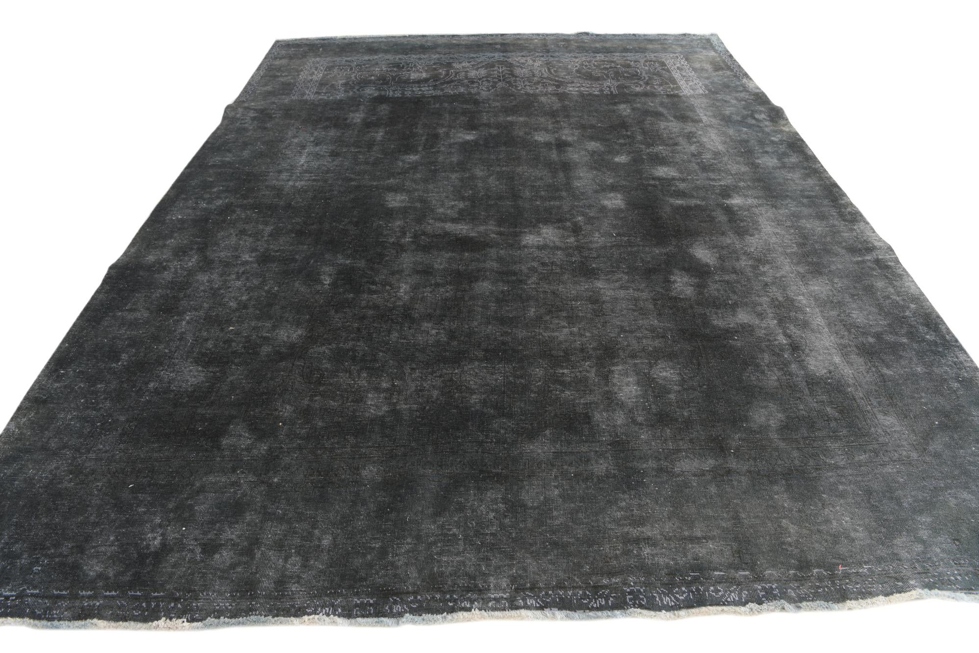 9' 6 x 12' 4 Hand Knotted Ultra Vintage Persian Wool Rug