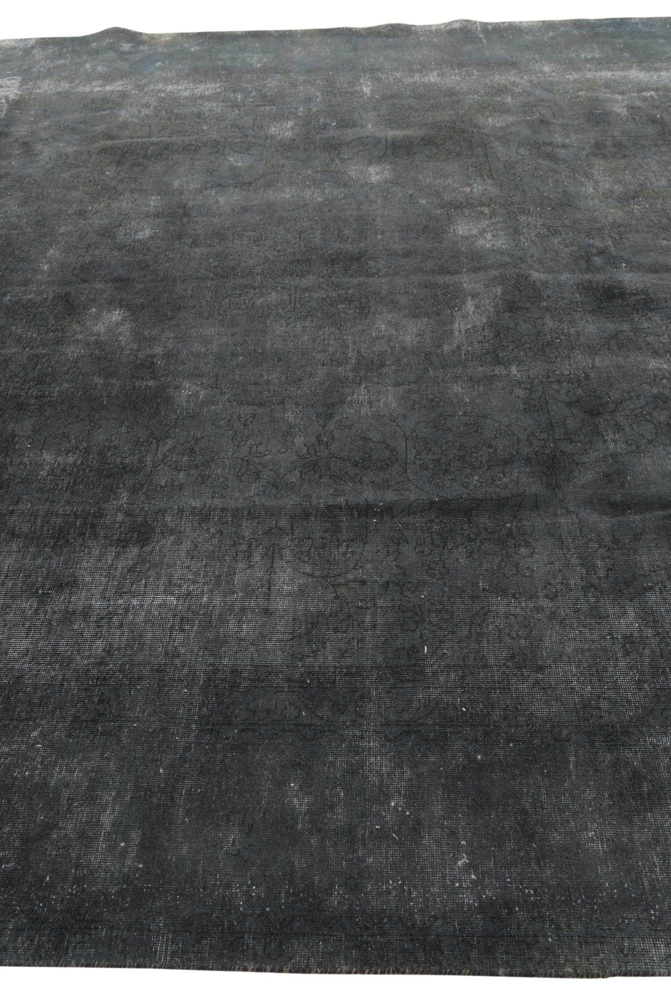9' 6 x 12' 4 Hand Knotted Ultra Vintage Persian Wool Rug