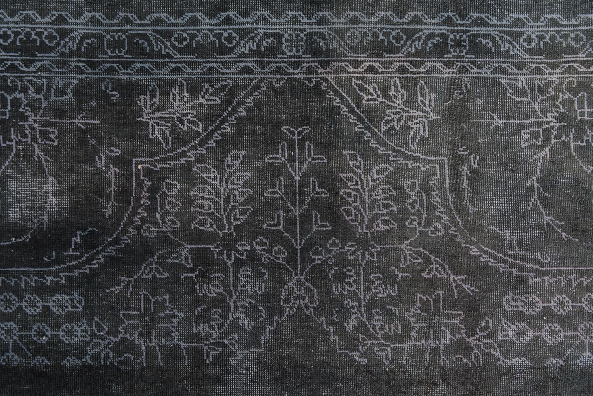 9' 6 x 12' 4 Hand Knotted Ultra Vintage Persian Wool Rug
