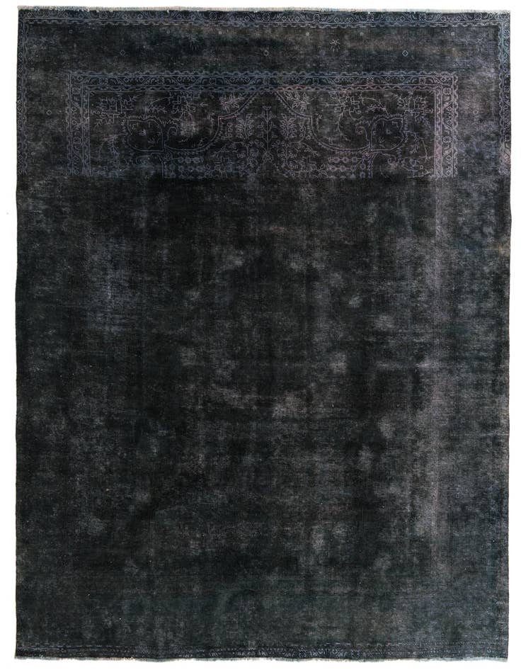 Detail image of 9' 6 x 12' 4 Hand Knotted Ultra Vintage Persian Wool Rug