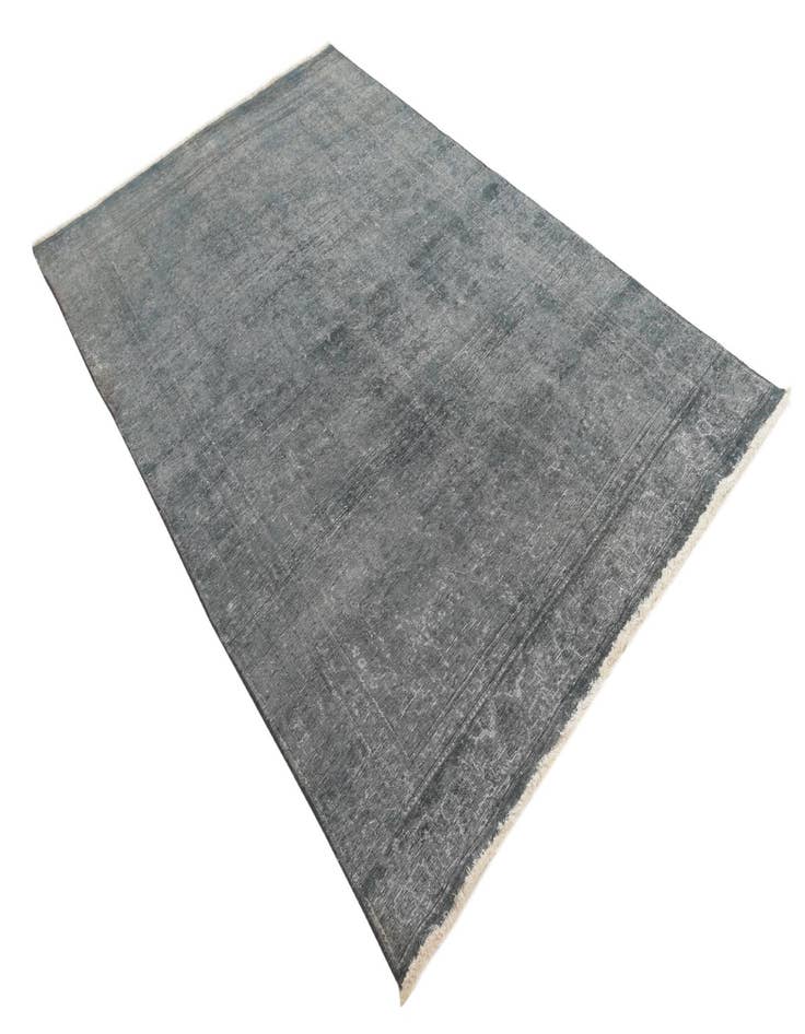 Detail image of 5' 10 x 9' 5  Hand Knotted Ultra Vintage Persian Wool Rug