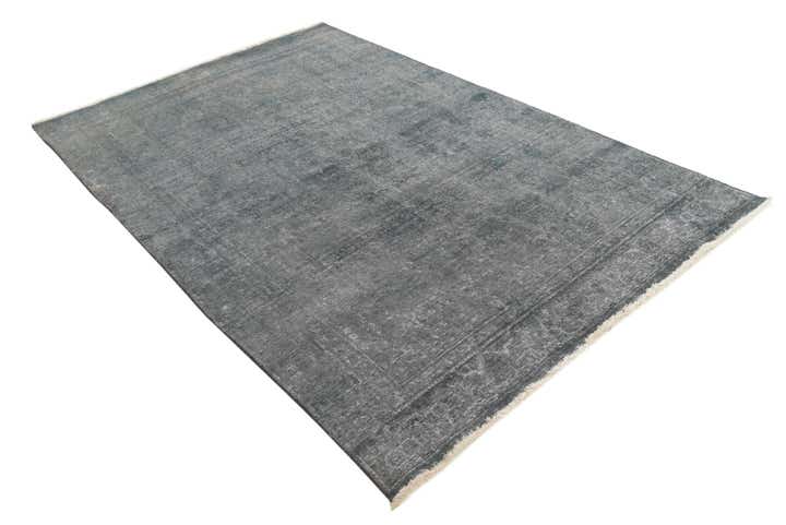 5' 10 x 9' 5 Hand Knotted Ultra Vintage Persian Wool Rug