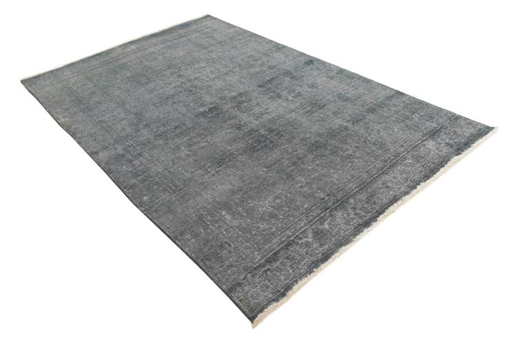 Detail image of 5' 10 x 9' 5 Hand Knotted Ultra Vintage Persian Wool Rug