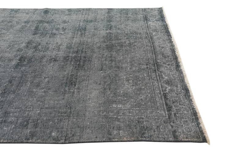 Detail image of 5' 10 x 9' 5 Hand Knotted Ultra Vintage Persian Wool Rug