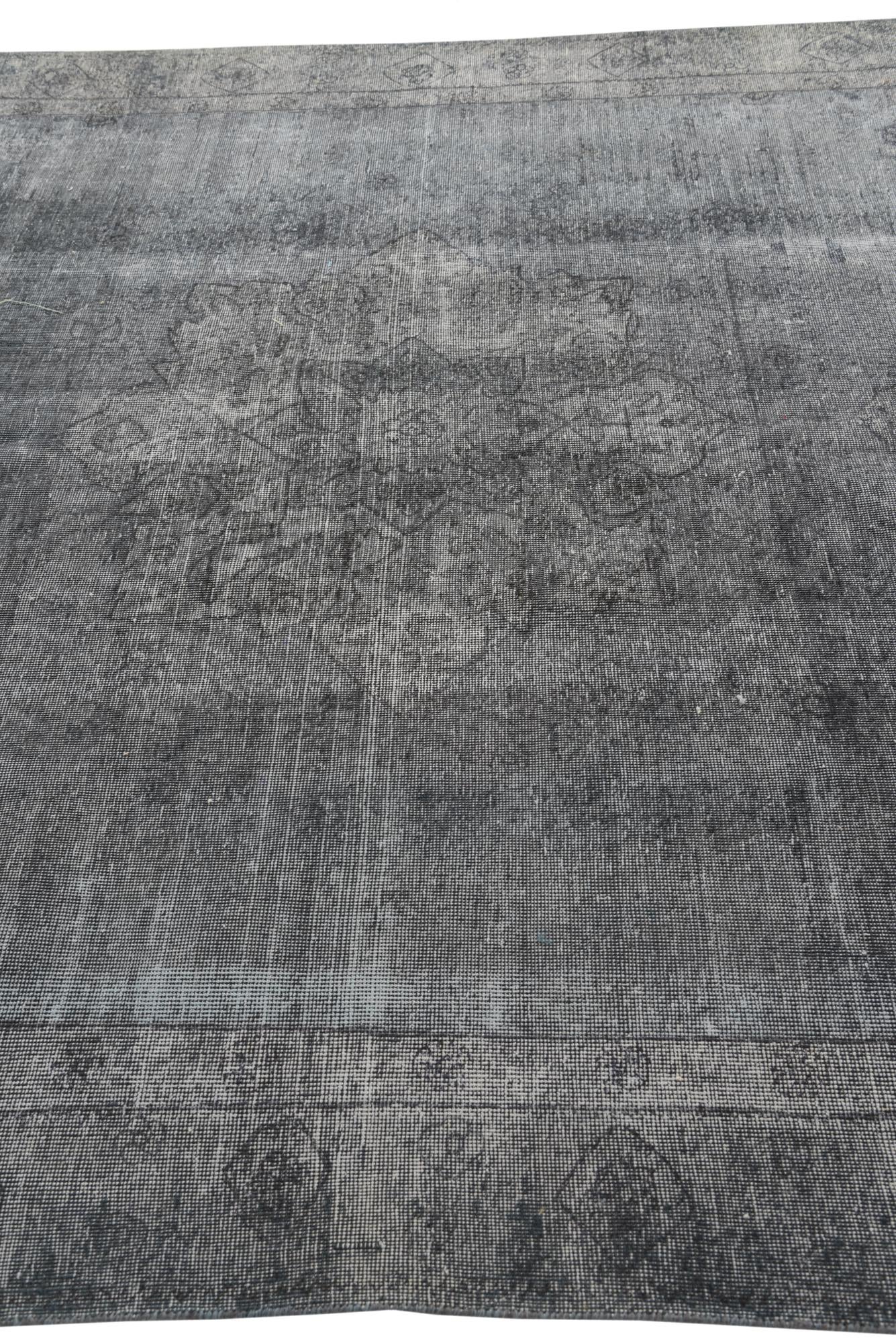 7' 8 x 10' 2 Hand Knotted Ultra Vintage Persian Wool Rug