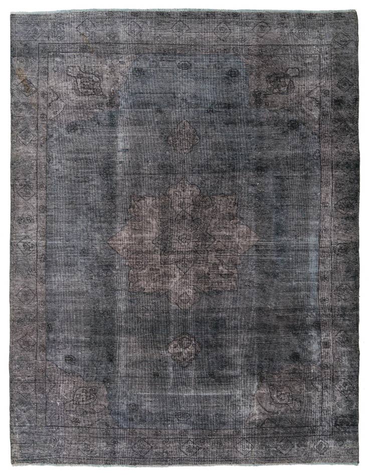 Detail image of 7' 8 x 10' 2 Hand Knotted Ultra Vintage Persian Wool Rug