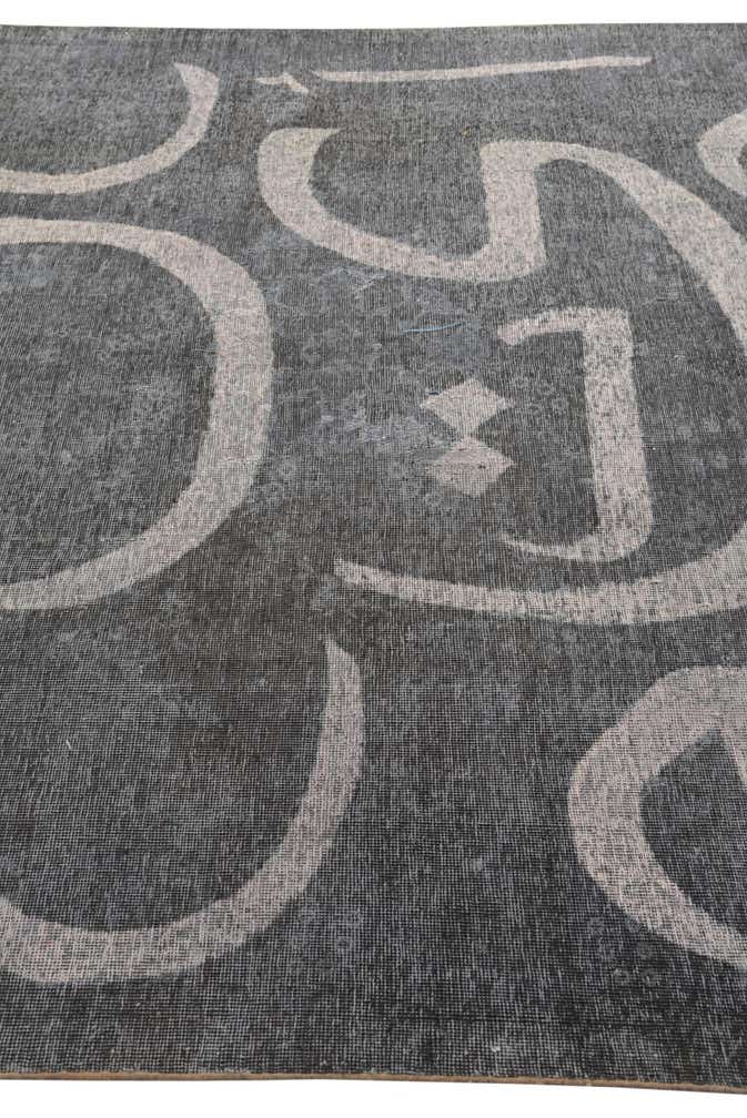 6' 8 x 9' Hand Knotted Ultra Vintage Persian Wool Rug