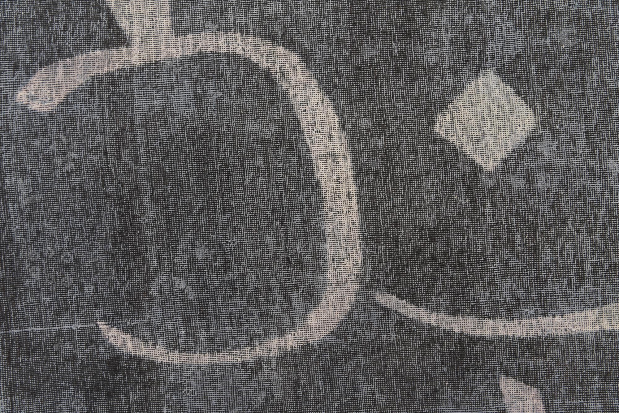 6' 8 x 9' Hand Knotted Ultra Vintage Persian Wool Rug