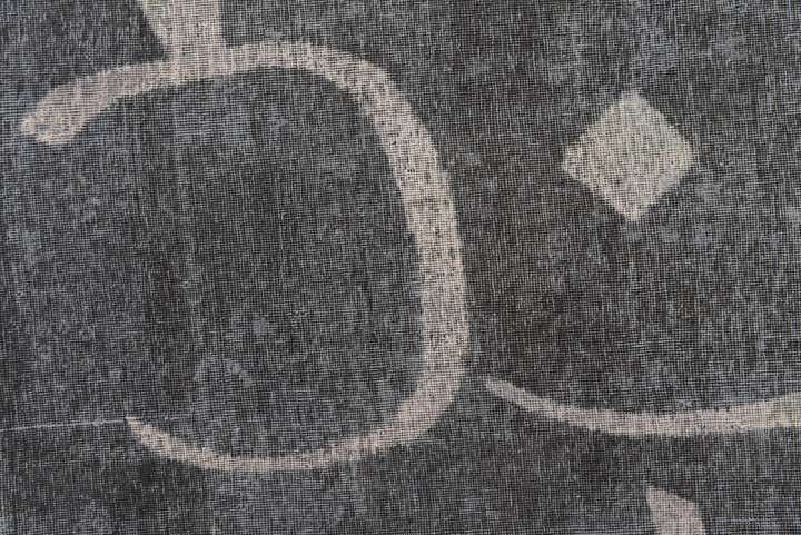 6' 8 x 9' Hand Knotted Ultra Vintage Persian Wool Rug