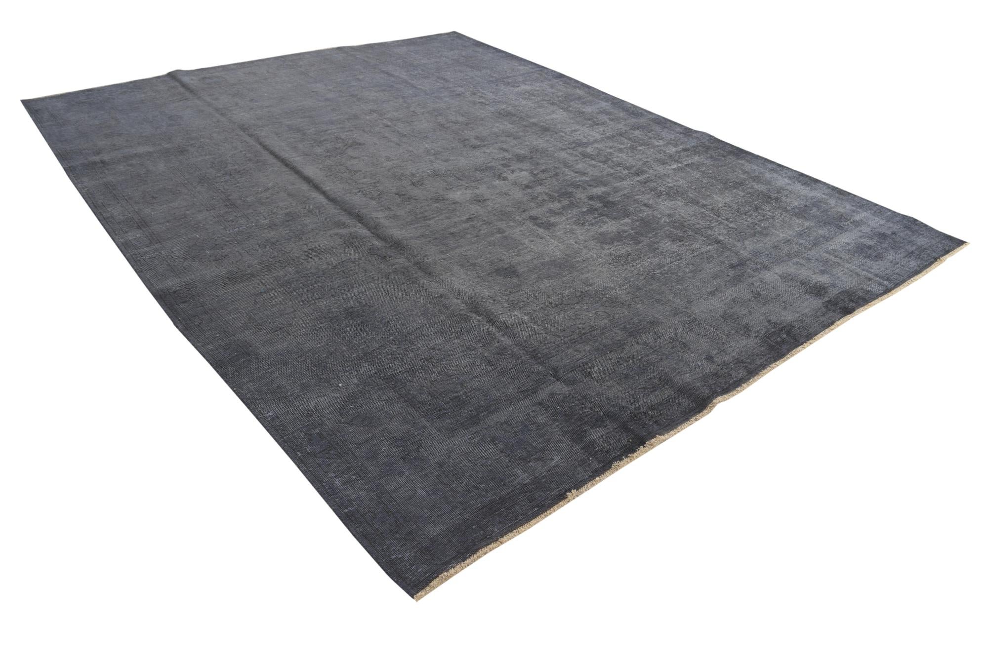 9' 9 x 12' 8 Hand Knotted Ultra Vintage Persian Wool Rug